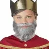 Wise Man Child Beard And Moustache (Grey) -FableFits Shop 70918 full 1