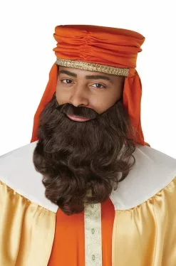 Wise Man Adult Beard And Moustache