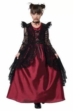 Gothic Lace Vampire Child Costume
