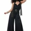 Let's Dance Disco Jumpsuit Adult Costume -FableFits Shop CC5023 079 full 1