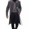 Men's Regency Coat Adult Costume 2 Men's Regency Coat Adult Costume -FableFits Shop CC5123 038 full 1