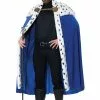 Royal Cape & Crown Adult Costume Kit (Blue) -FableFits Shop CC6223 060 full 1