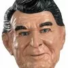 Ronald Reagan Adult Vinyl Mask -FableFits Shop D10497 full 1