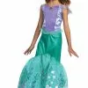 Ariel Deluxe Child Costume -FableFits Shop D117859 full 1