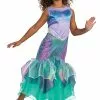 Ariel Mermaid Deluxe Child Costume 2 Ariel Mermaid Deluxe Child Costume -FableFits Shop D117959 full 1