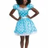 Vintage Minnie Deluxe Adult Costume -FableFits Shop D145559 full 1