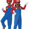 Mario Elevated Child Costume -FableFits Shop D146319 full 1