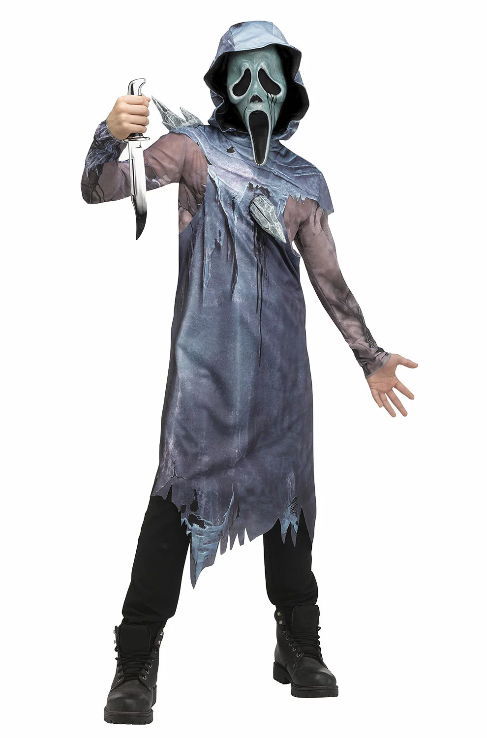 Icebound Phantom Ghost Face Child Costume 3 Icebound Phantom Ghost Face Child Costume