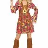 Flower Power Hippie Adult Costume