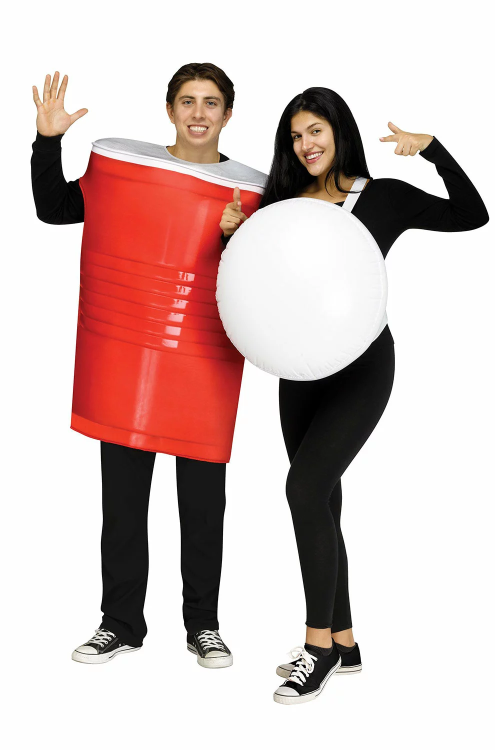Beer Pong Couple Adult Costume 3 Beer Pong Couple Adult Costume