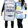 Vodka & Seltzer Couple Adult Costume