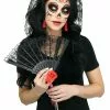 Day Of The Dead Bride Instant Adult Costume Kit -FableFits Shop F90867F full 1