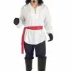 Swashbuckler Pirate Shirt (White) 1 Swashbuckler Pirate Shirt (White) -FableFits Shop FM56528 full 1