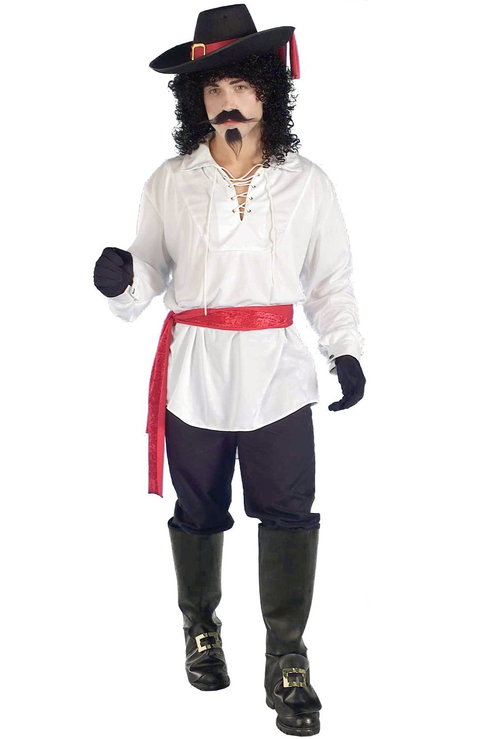 Swashbuckler Pirate Shirt (White) 3 Swashbuckler Pirate Shirt (White)