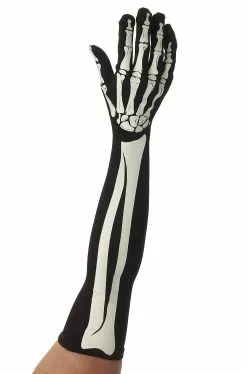 Skeleton Opera Gloves