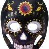 La Flor Negra Adult Mask -FableFits Shop FM76004 full 1