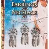 Dream Catcher Earrings And Necklace Set 2 Dream Catcher Earrings And Necklace Set -FableFits Shop FM80552 full 1