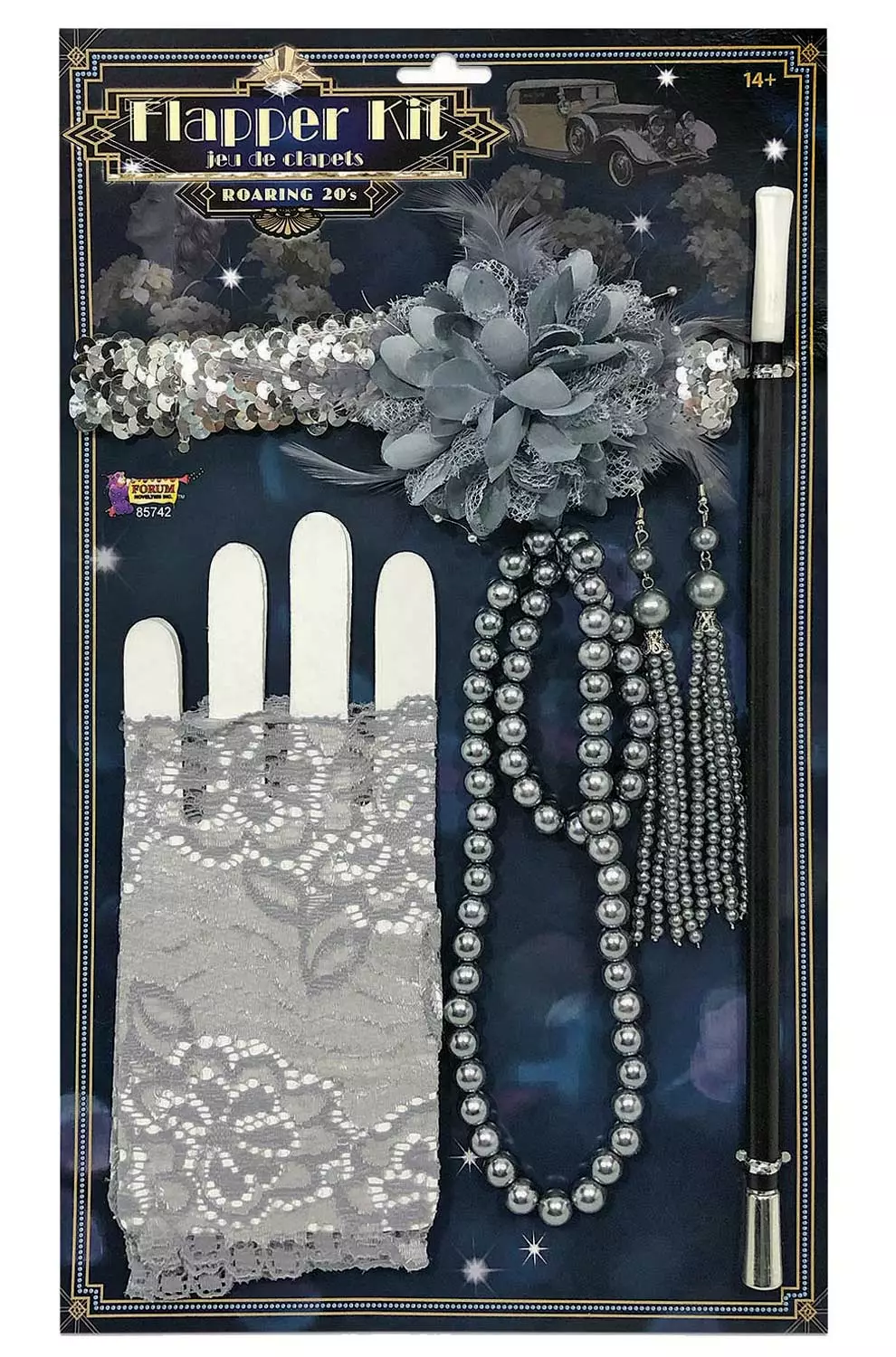 Female Flapper Costume Kit 3 Female Flapper Costume Kit