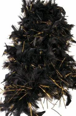 Roaring 20's Boa (Black/Gold)