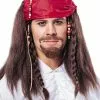 Buccaneer Wig With Bandana (Brown) -FableFits Shop FR2470312 full 1