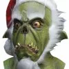 Green Santa Adult Mask 1 Green Santa Adult Mask -FableFits Shop GH26128 full 1
