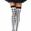 Harlequin Thigh High Stockings -FableFits Shop L6120 full 1