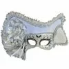 Lady Pirate Mask (White) 2 Lady Pirate Mask (White) -FableFits Shop M206W full 1