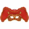 Male Pirate Mask (Red) -FableFits Shop M3101 full 1