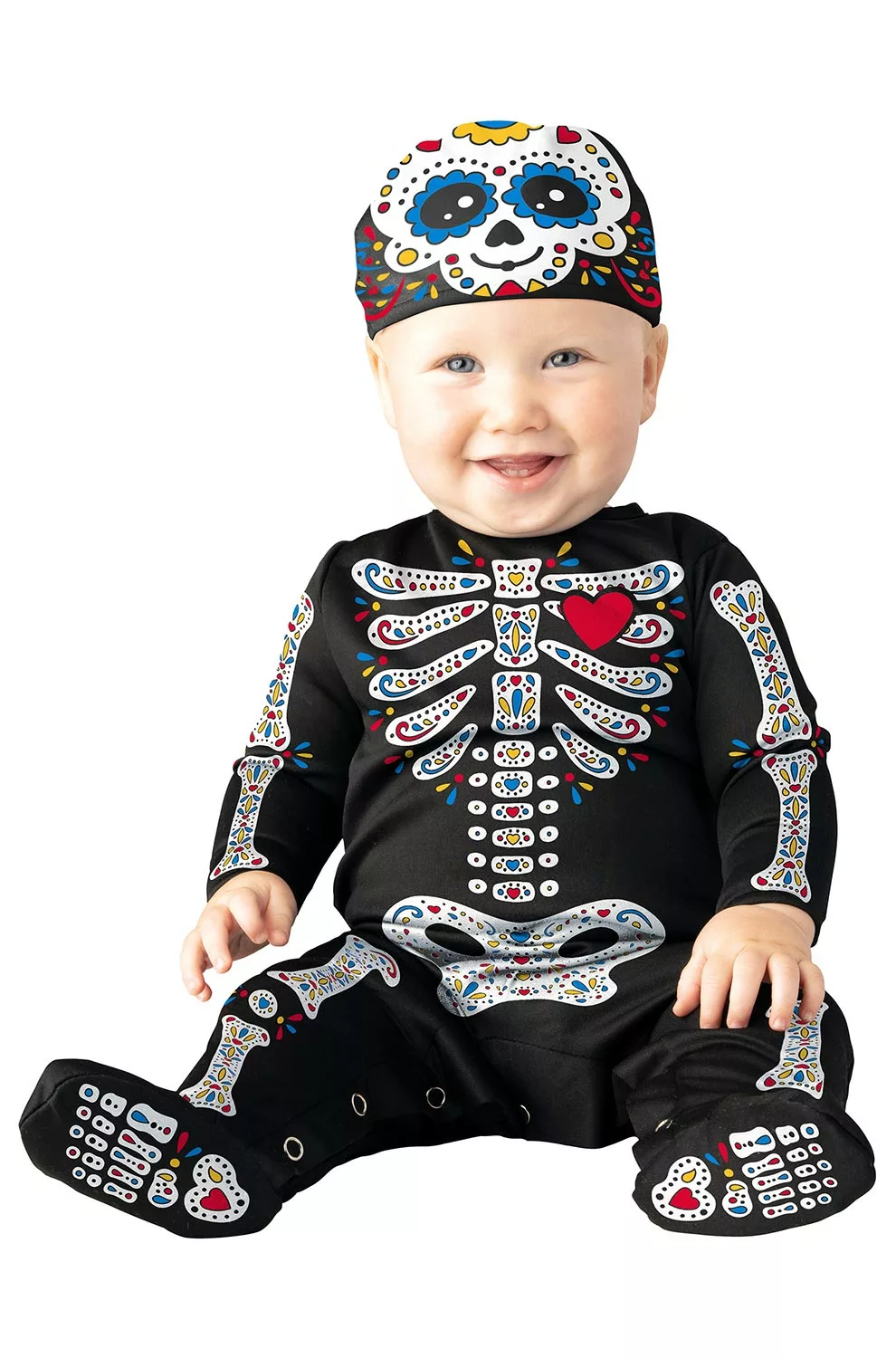 Sugar Skull Infant Costume 3 Sugar Skull Infant Costume