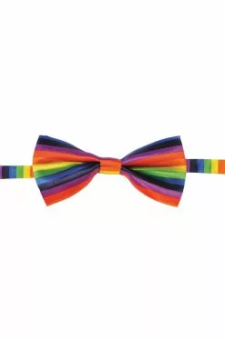 Rainbow Bow Tie