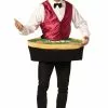 Poker Dealer With Table Adult Costume -FableFits Shop RA7406 full 1