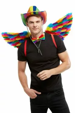 Rainbow Angel Wings