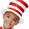 Stripy Red And White Child Hat -FableFits Shop SM52511 full 1