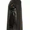 Deluxe Hooded Cape (Black) -FableFits Shop U28543 full 1